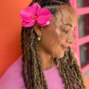 Florclip Orquidea Mariposa Latex