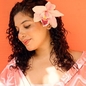 Florclip Maxi Cattleya Reina palo de rosa