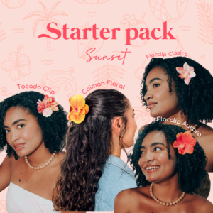 Starter Pack Floral Set Sunset