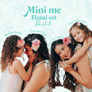 Mini Me Floral Set Pastel