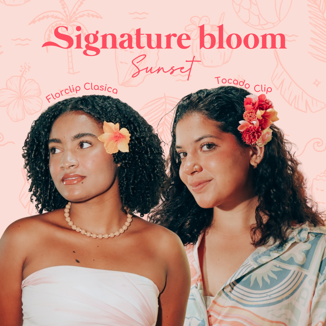 Signature Bloom Floral Set Sunset