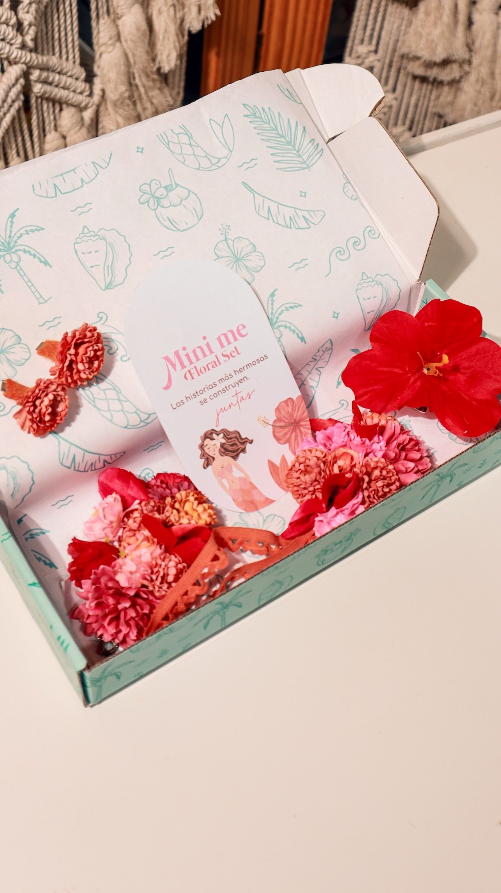 Mini Me Floral Set Cherry - Imagen 8