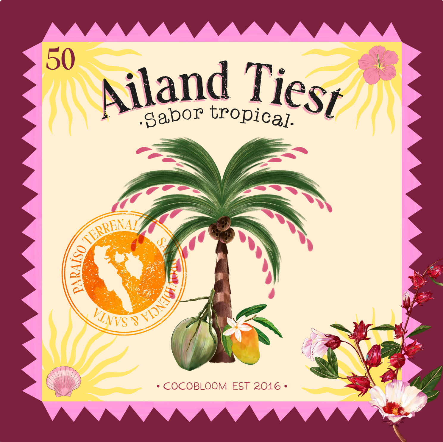 Pañoleta Midi Ailand Tiest - Imagen 2