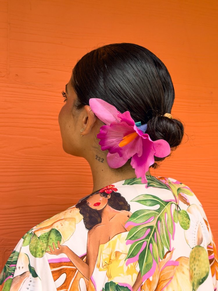 FLORCLIP MAXI CATTLEYA MAGENTA - Imagen 4