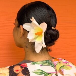 FLORCLIP MAXI CATTLEYA BLANCA